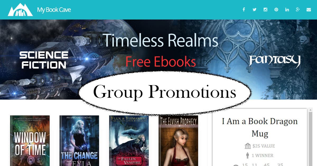 Book Cave group promotions