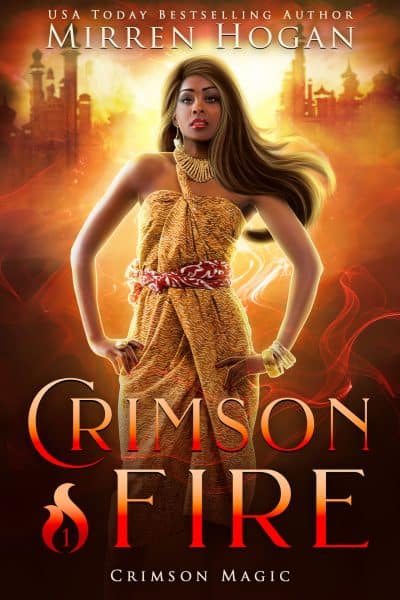 Cover for Crimson Fire