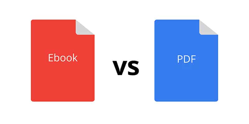 ebook vs pdf