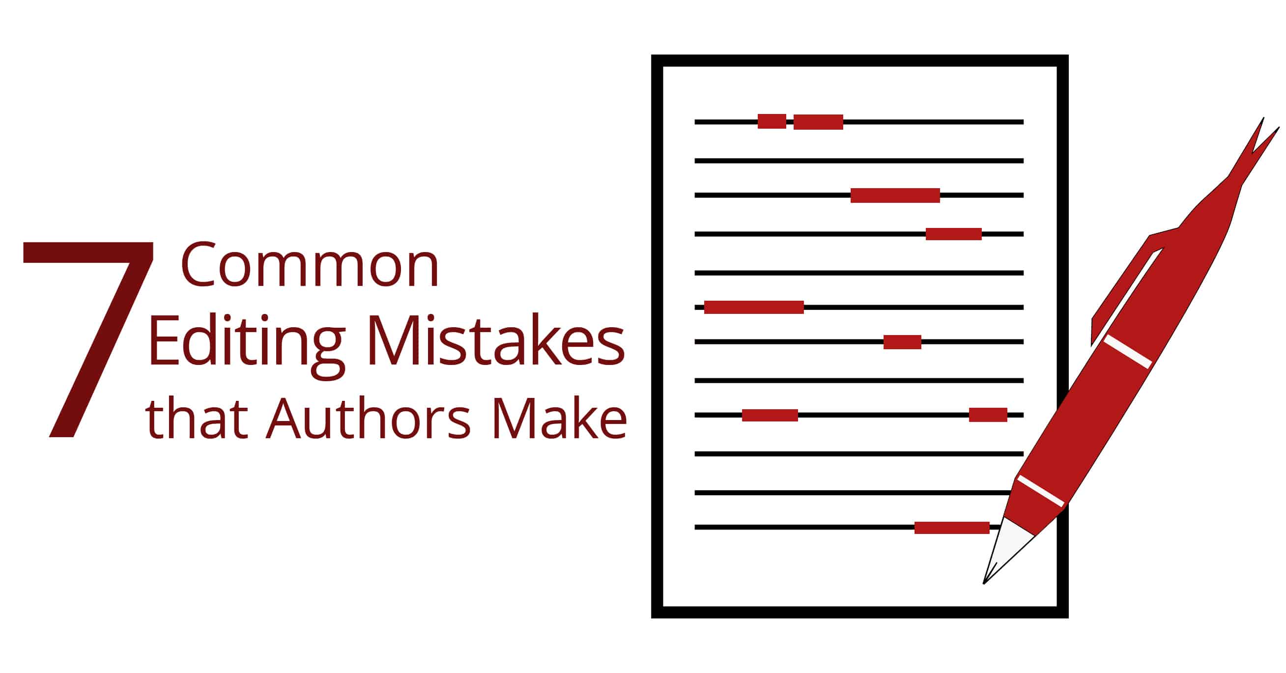 editing mistakes that authors make