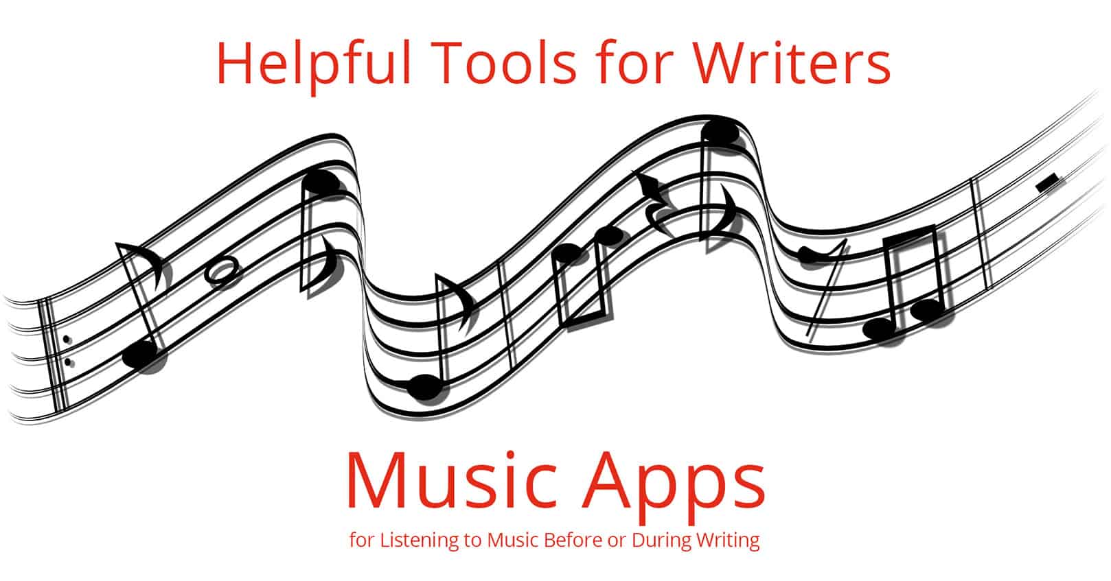 helpful tools for authors: music apps