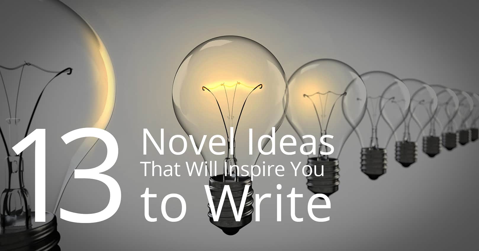novel ideas that will inspire you to write