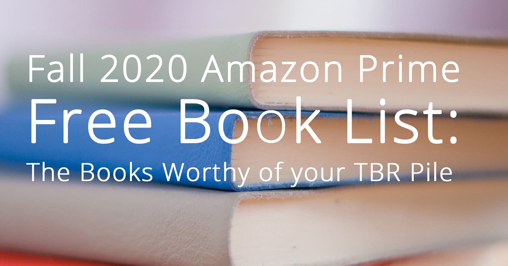 Amazon prime free book list