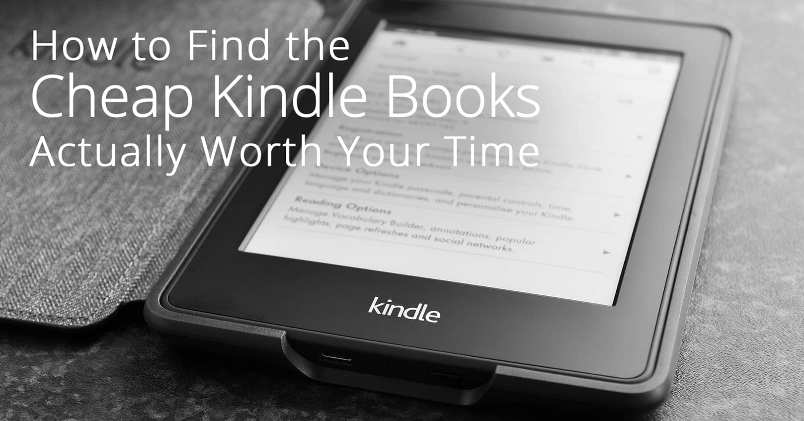 find cheap kindle books worth your time