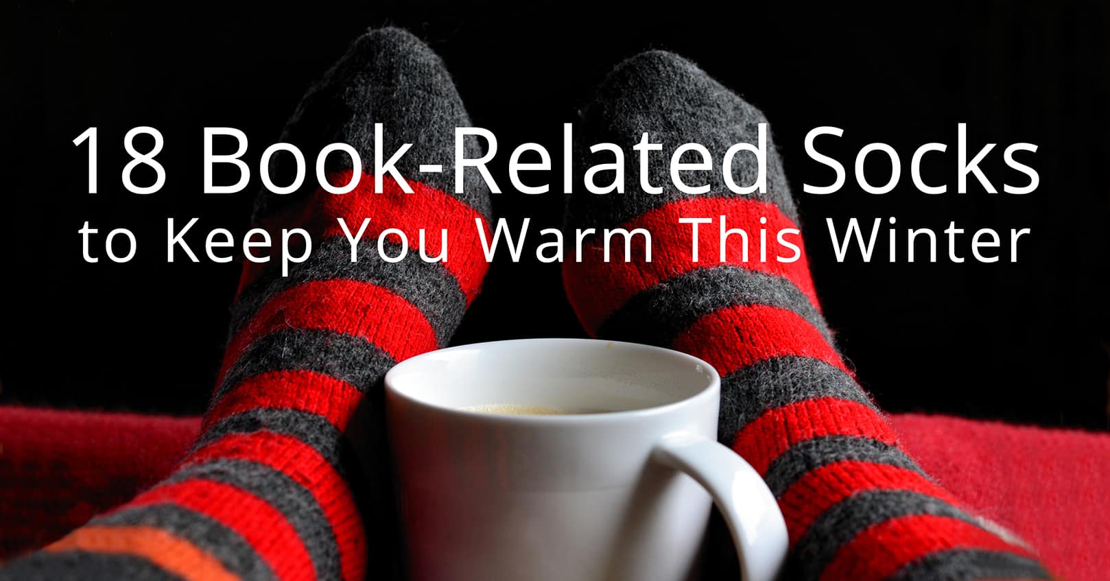 book related socks to keep you warm