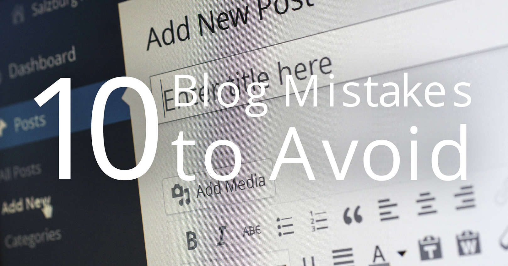 blog mistakes to avoid