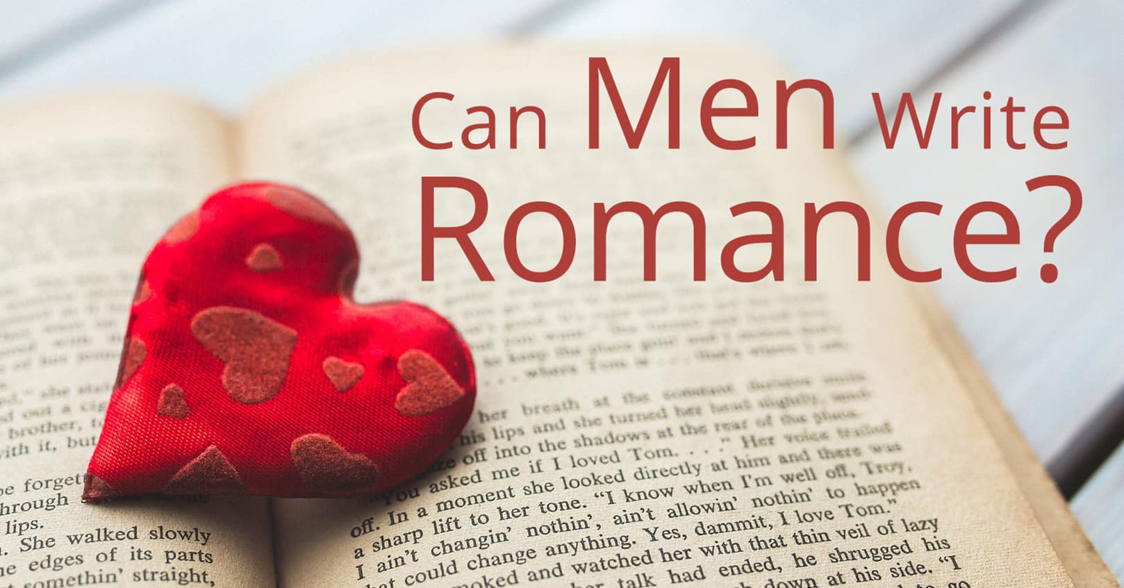 can men write romance