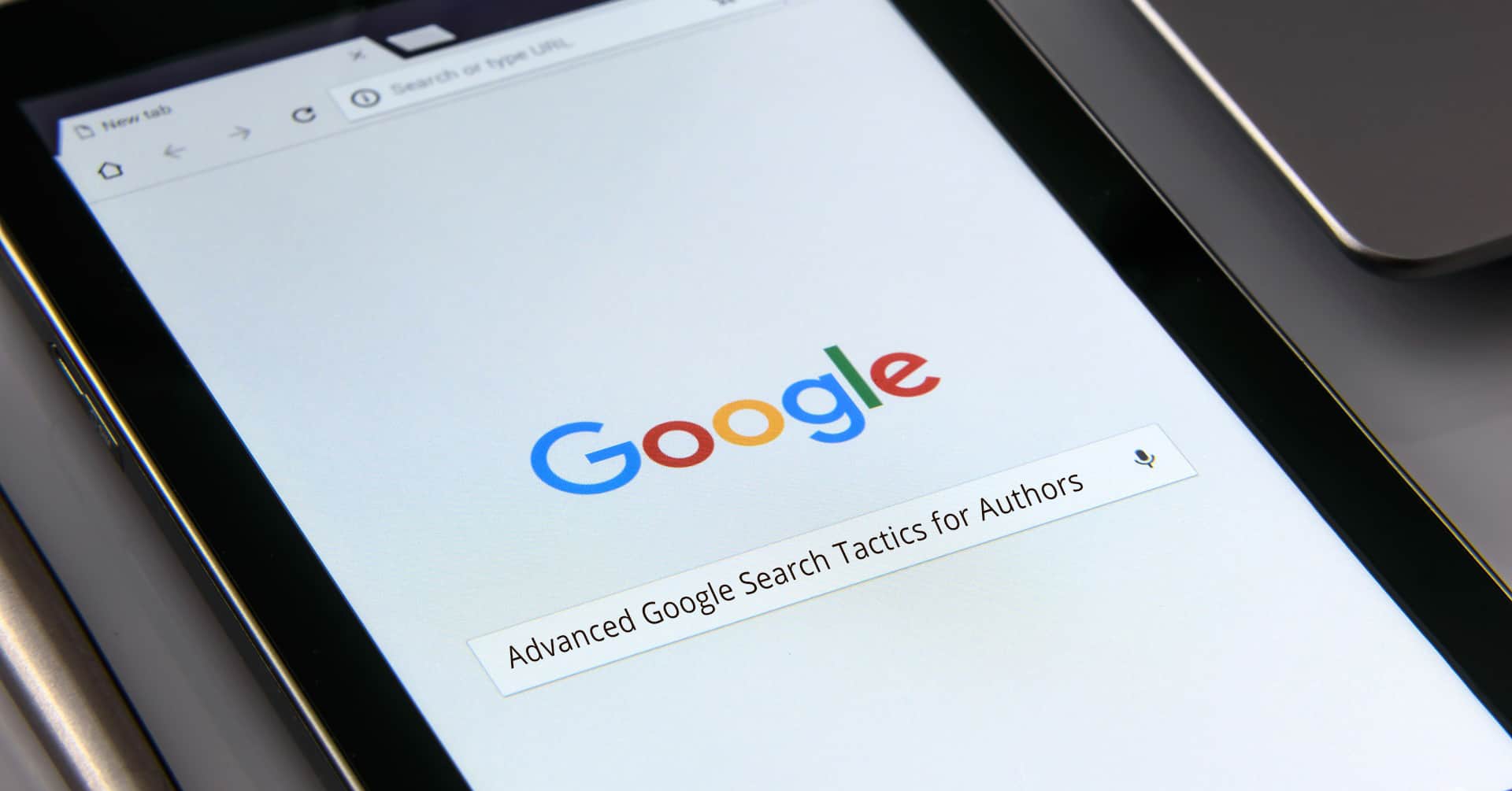 google search tactics for authors