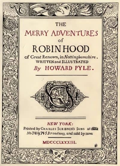 Cover for The Merry Adventures of Robin Hood