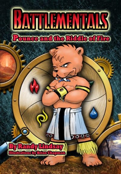 Cover for Battlementals: Pounce and the Riddle of Fire