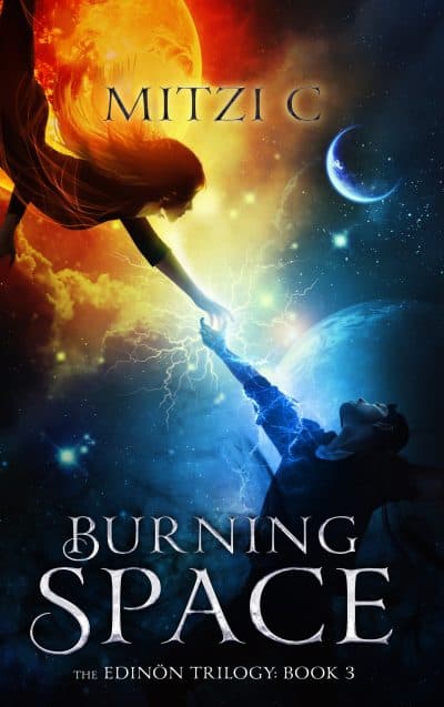 Cover for Burning Space