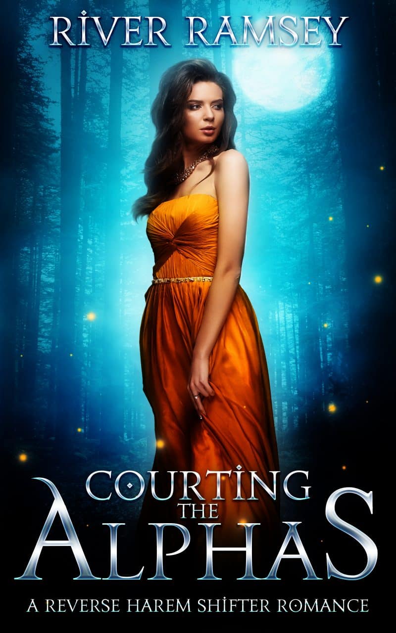 Cover for Courting the Alphas: A Reverse Harem Romance (18+)