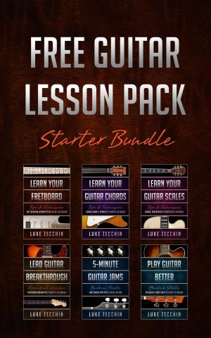 Cover for Free Guitar Lesson Pack: Starter Bundle