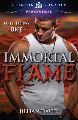 Cover for Immortal Flame: Tormented immortal risks his soul for love. Steam level: high