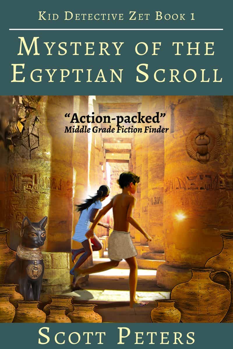 Cover for Mystery of the Egyptian Scroll