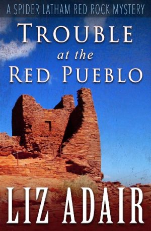 Cover for Trouble at the Red Pueblo