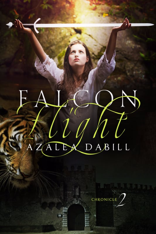 Cover for Falcon Flight: Medieval YA Supernatural Fantasy