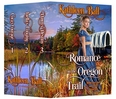 Cover for Romance on the Oregon Trail books 1-3