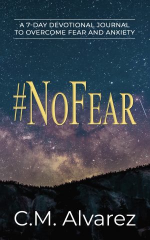 Cover for #NoFear: A 7-Day Devotional Journal to Overcome Fear and Anxiety