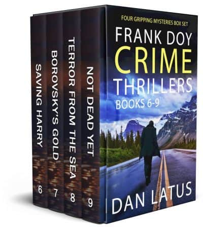 Cover for Frank Doy Thrillers Books 6-9