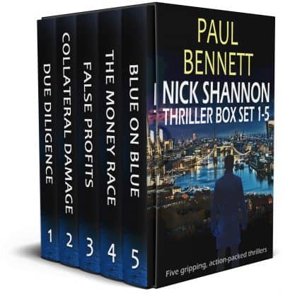 Cover for Nick Shannon Thriller Box Set 1-5