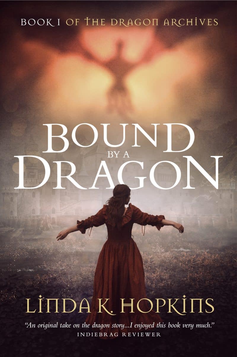 Cover for Bound by a Dragon