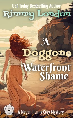 Cover for A Doggone Waterfront Shame: A delightful dog cozy mystery