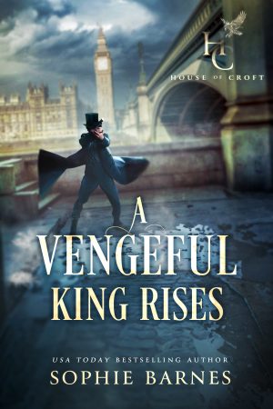 Cover for A Vengeful King Rises: A gripping historical mystery romance