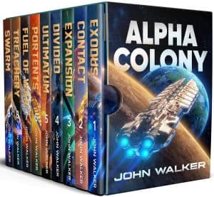 Cover for Alpha Colony