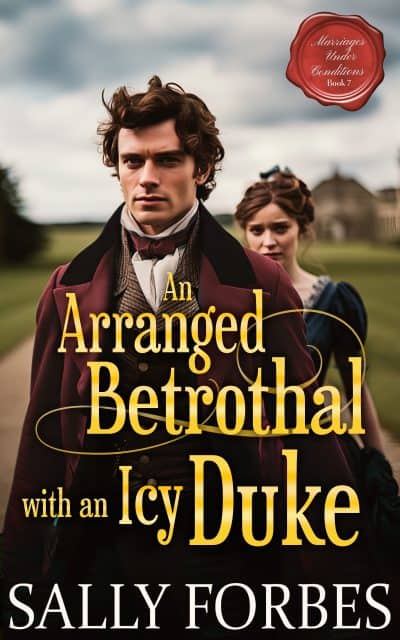 Cover for An Arranged Betrothal with an Icy Duke