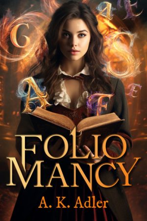 Cover for Foliomancy: The books you read collect all your secrets