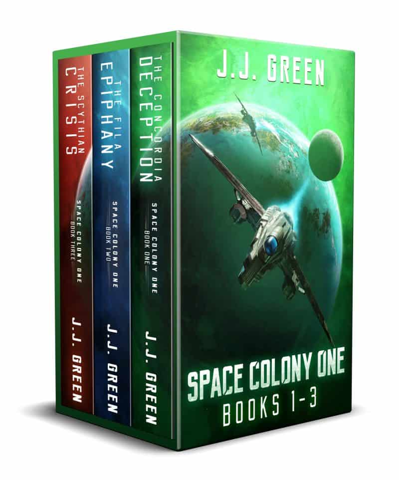 Cover for Space Colony One Books 1 - 3