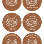 Personalized Book Library Stickers