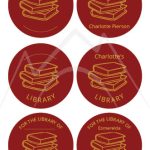 Personalized Book Library Stickers