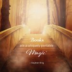 book magic wall art